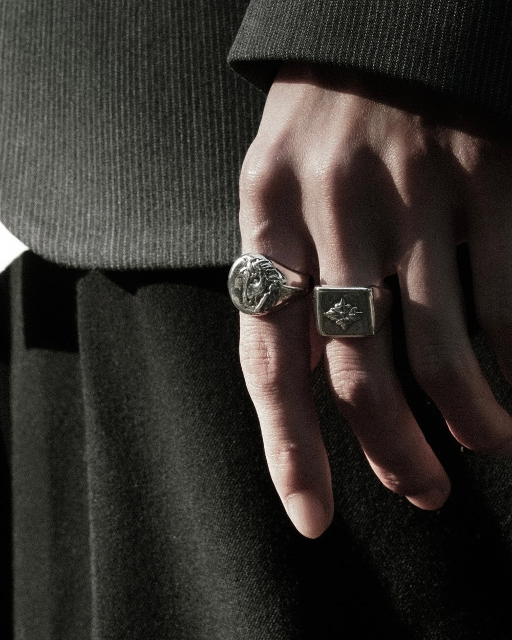 Horse Signet Ring【SV925】