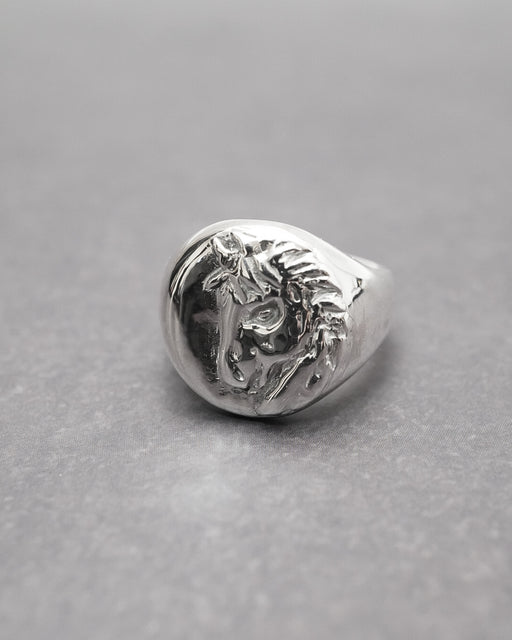 Horse Signet Ring【SV925】