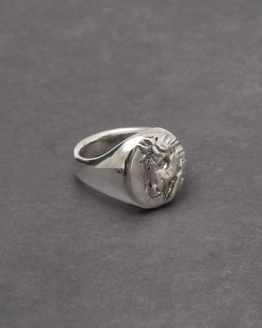 Horse Signet Ring【SV925】