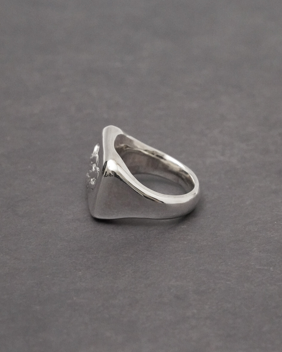 Wolf Signet Ring【SV925】