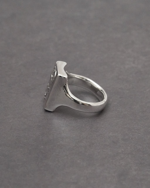 Rose Signet Ring 【SV925】