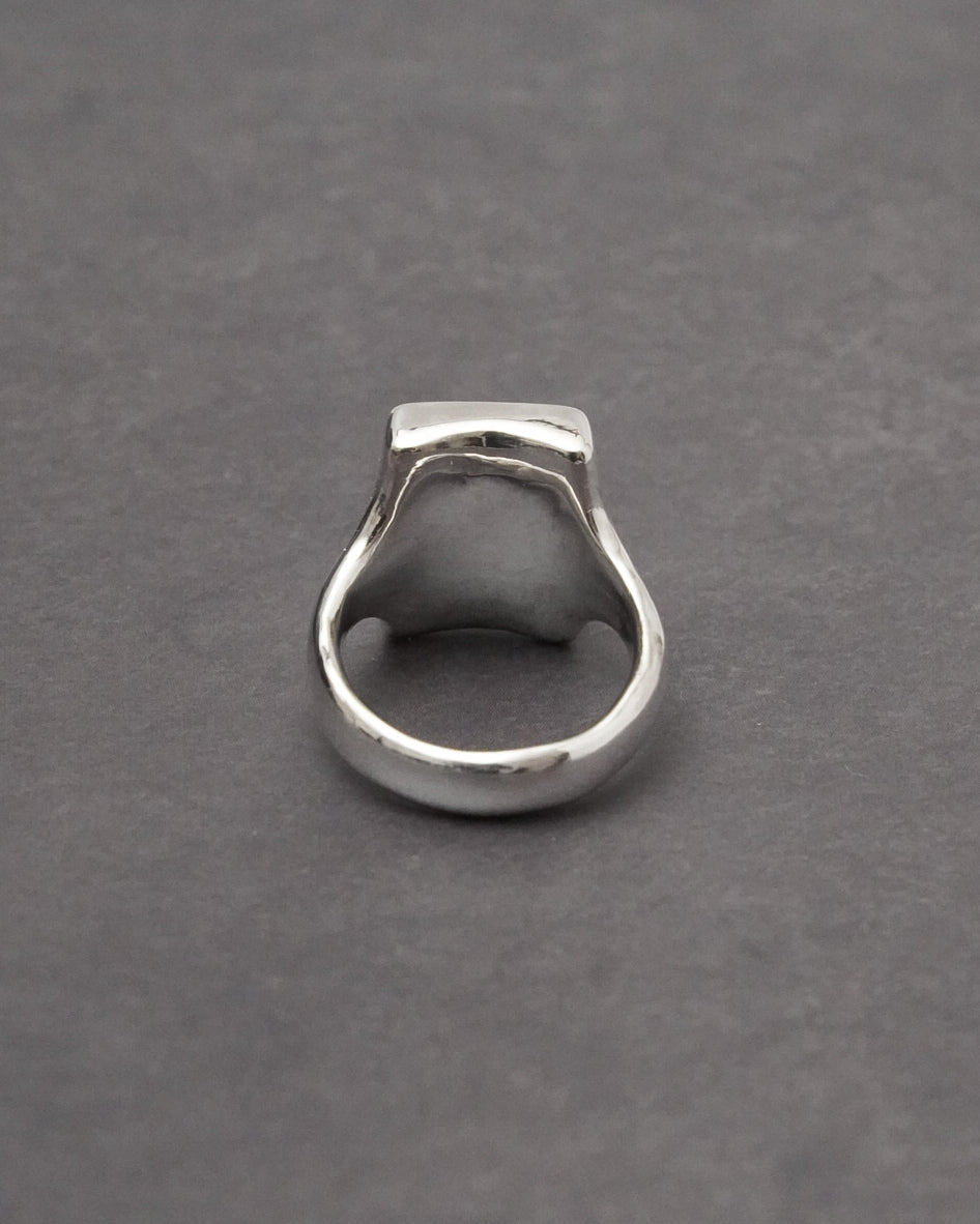 Rose Signet Ring 【SV925】