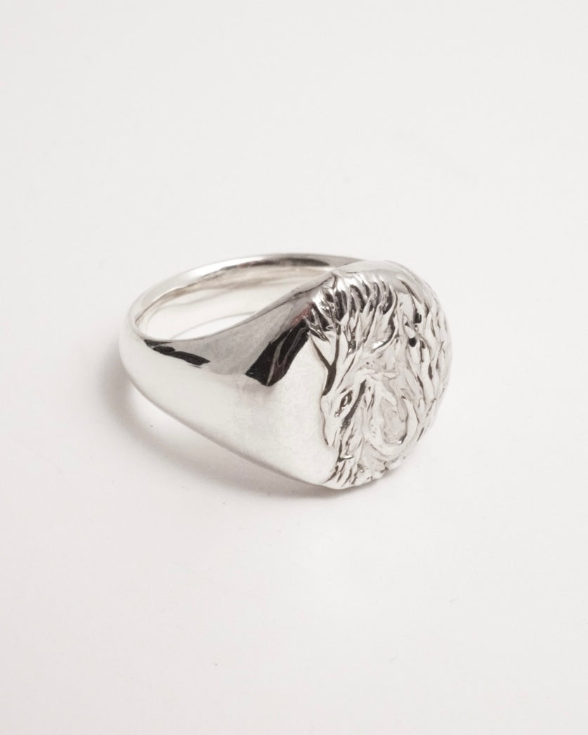 image Hou-Ou Signet Ring【SV925】