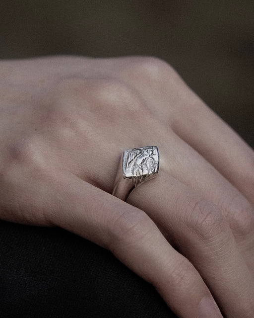 Swallow Signet Ring 【SV925】